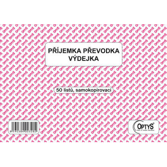 OP 1328 Příjemka převodka výdejka samopropisovací A5 50 listů