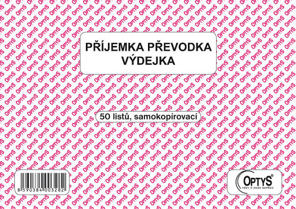 OP 1328 Příjemka převodka výdejka samopropisovací A5 50 listů