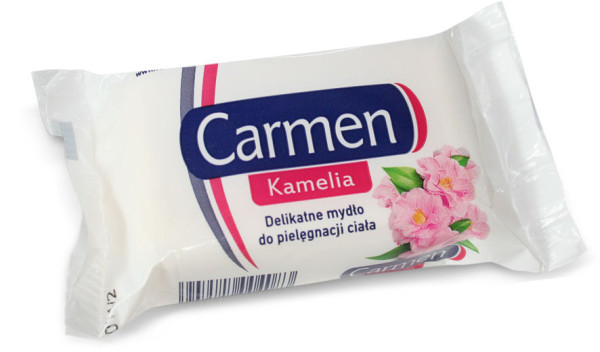 Tuhé mýdlo Carmen kamélie 100g