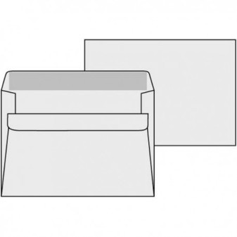 Obálka C5, bílá, vnitřní tisk, samolepící, 500ks   564382