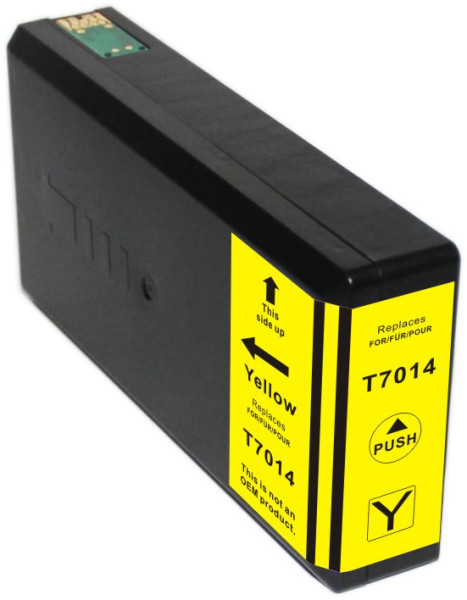 Alternativa Color X  T7014- inkoust yellow pro Epson WorkForce 4000/ 4500, 36 ml