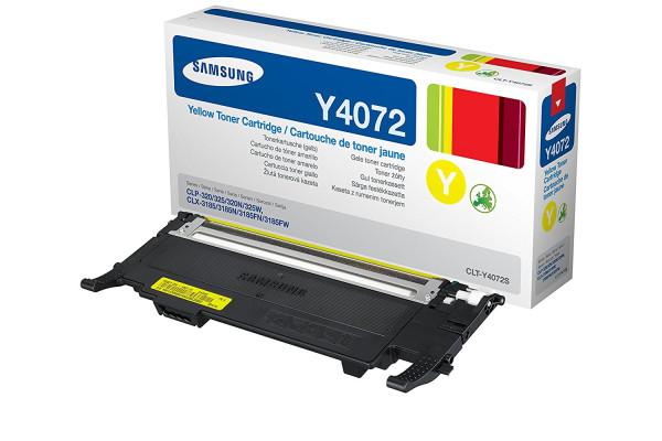 Samsung originální toner CLT-Y4072S yellow pro CLP-320/325, CLX-3185, 1000str.