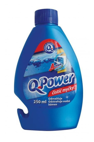 Q power pro myčky - Čistič myčky, 250ml