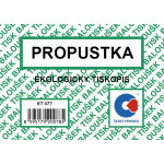 BA ET 077 Propustka A7 50 listů