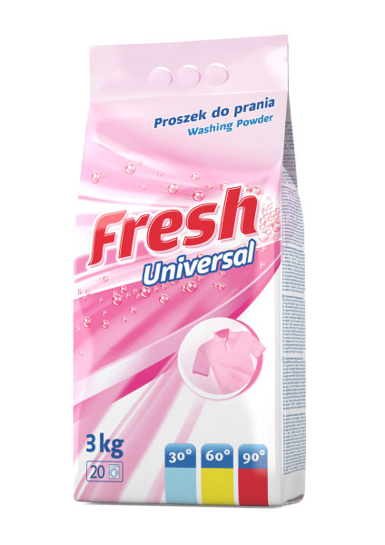 Prací prášek Fresh univerzální, 3kg