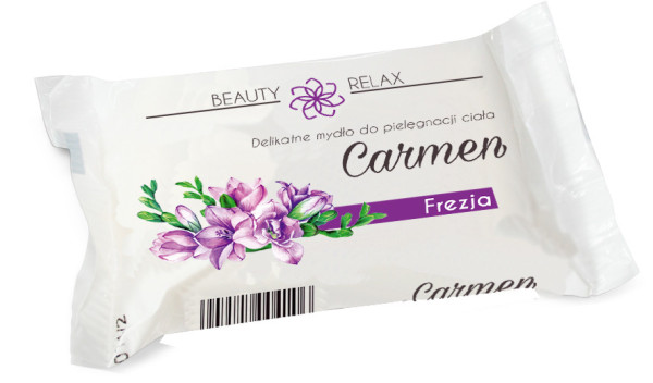 Tuhé mýdlo Carmen frézie 100g