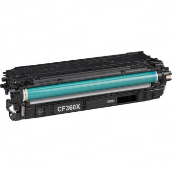 Alternativa Color X  CF360X (č. 508X) - toner černý pro HP M550/552/553, 12.500str.