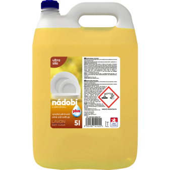 LAVON nádobí PLUS LEMON 5L 10158