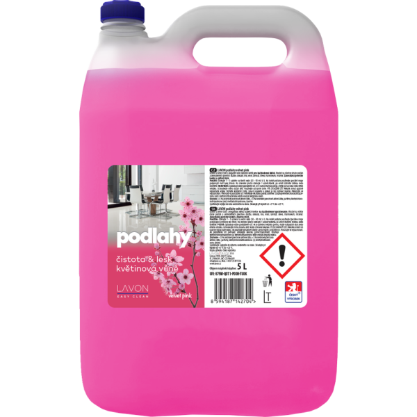 LAVON podlahy velvet pink 5L 10174