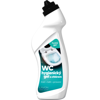 LAVON WC hygienický gel s chlórem 750 ml 10124