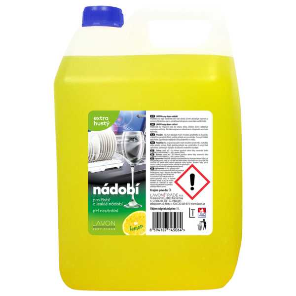 LAVON nádobí LEMON 5L 10022