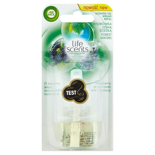 AIR WICK osvěžovač vzduchu 19ml refill Lesní Potok Forest waters