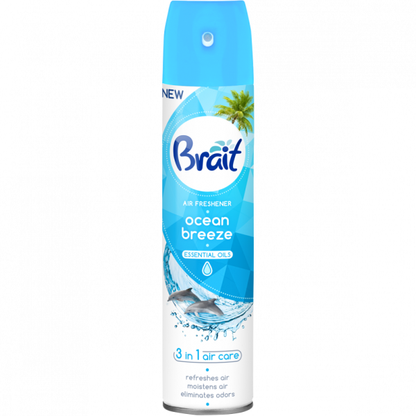 BRAIT osvěžovač vzduchu 300ml Ocean Breeze NEW