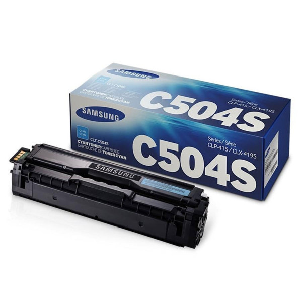 Samsung originální toner CLT-C504S/ELS cyan pro CLP  1800 str.