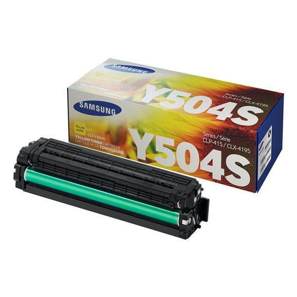 Samsung originální toner CLT-Y504S/ELS  black pro CLP  1800 str.