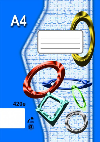 Sešit 420 eko A4,čistý,20 listů