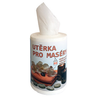 Utěrka pro MASÉRY 1vrstvá 17cm/60 útržků/bez dutinky